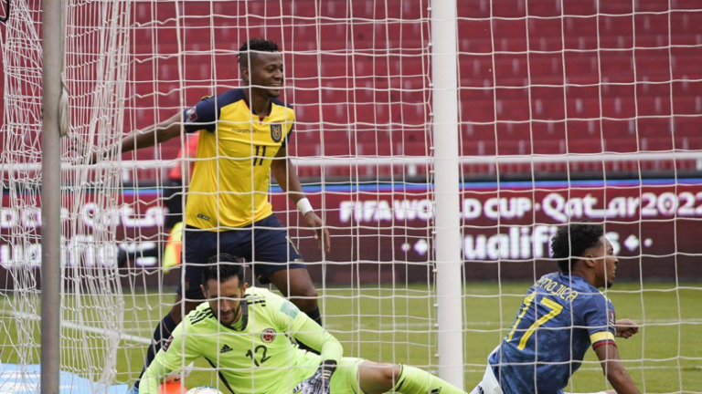 Ecuador goleó 6-1 a Colombia