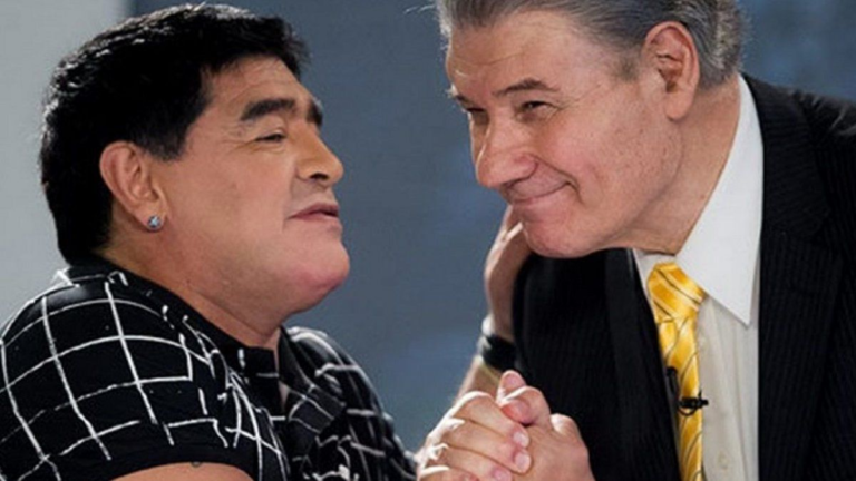 La emotiva despedida a Maradona de Víctor Hugo Morales