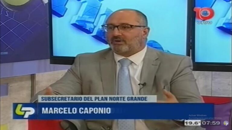Marcelo Caponio presentó su renuncia al frente del Plan Norte Grande