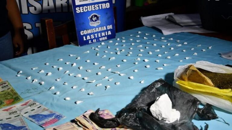Encuentran cocaína y marihuana fraccionadas para la venta